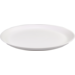 Goldplast Plate, Mineral, reusable, unbreakable, round, 1 compartment, pP, Ø27.5cm, white